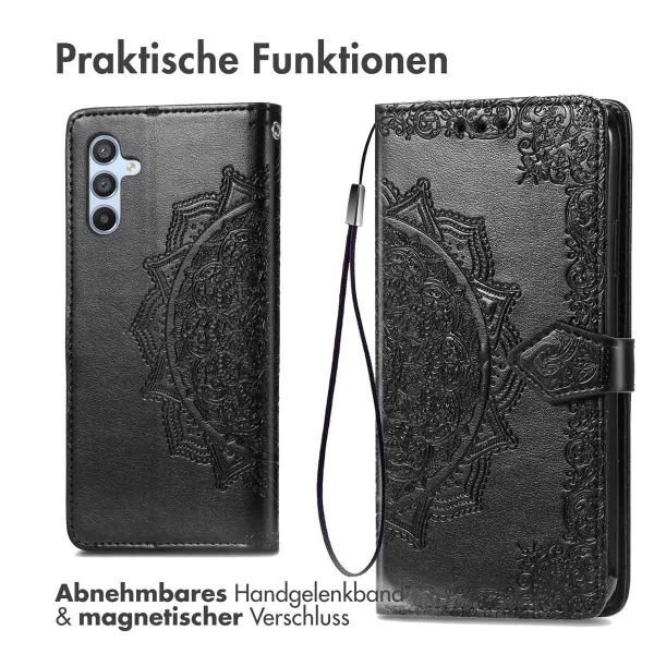 imoshion Mandala Klapphülle Samsung Galaxy A34 (5G) - Schwarz
