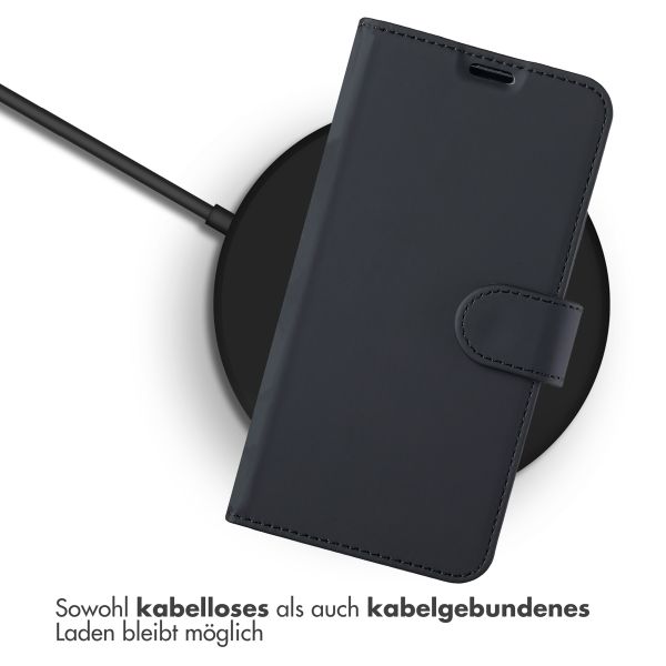 Accezz Wallet TPU Klapphülle Samsung Galaxy S25 Plus - Schwarz