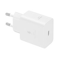 Samsung Original Power Adapter mit USB-C-Kabel - Ladegerät - USB-C-Anschluss - Fast Charger - 45 Watt - 1,8 m - Weiß