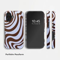 Selencia Vivid Rückabdeckung mit MagSafe Apple iPhone 16 - Dream Swirl Chocolate