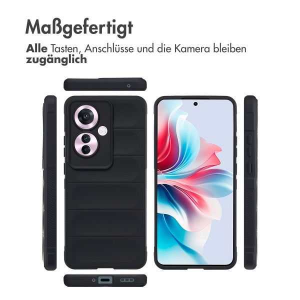 imoshion EasyGrip Backcover für das Oppo Reno 11 F - Schwarz