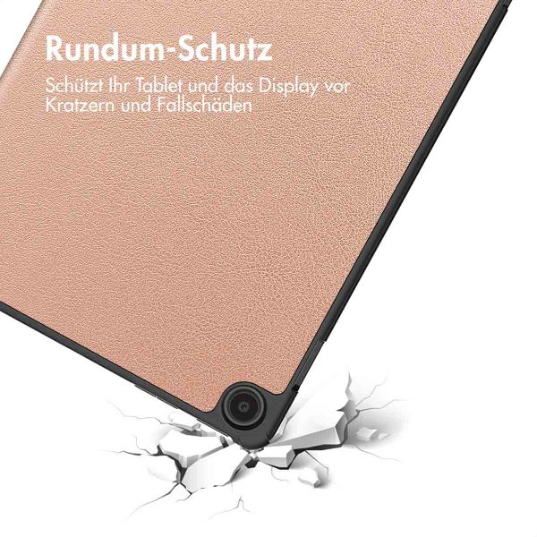 imoshion Trifold Klapphülle für das Amazon Fire Max 11 - Rosé gold