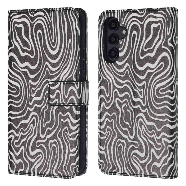 imoshion Design Klapphülle Samsung Galaxy A54 (5G) - Black And White