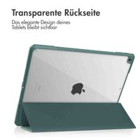 imoshion Trifold Hardcase Klapphülle Apple iPad 9 (2021) 10.2 Zoll / iPad 8 (2020) 10.2 Zoll / iPad 7 (2019) 10.2 Zoll - Grün