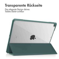 imoshion Trifold Hardcase Klapphülle für das iPad 9 (2021) 10.2 Zoll / iPad 8 (2020) 10.2 Zoll / iPad 7 (2019) 10.2 Zoll - Grün