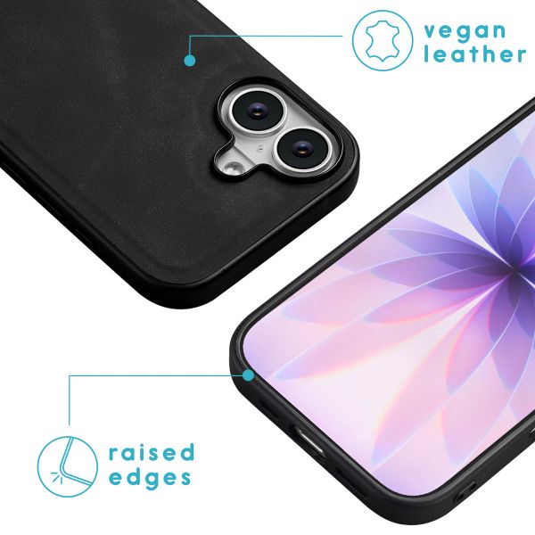 imoshion Entfernbare 2-1 Luxus Klapphülle Apple iPhone 17 - Schwarz