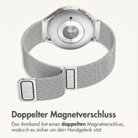 imoshion Mailändische Magnetarmband -   Universelle 20 mm Anschluss - Silber