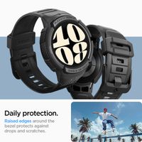 Spigen Rugged Armor™ Pro Case für die Samsung Galaxy Watch 6 - 40 mm - Schwarz