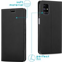 imoshion Slim Folio Klapphülle Samsung Galaxy M31s - Schwarz