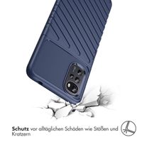 imoshion Thunder Backcover für das Motorola Moto G22 / E32 / E32s - Blau