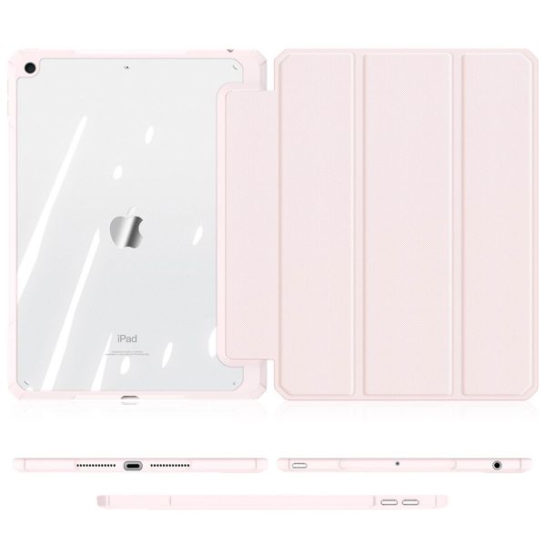 Dux Ducis Toby Klapphülle für das iPad 9 (2021) 10.2 Zoll / iPad 8 (2020) 10.2 Zoll / iPad 7 (2019) 10.2 Zoll - Rosa