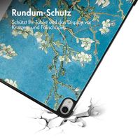 imoshion Design Trifold Klaphülle Apple iPad Air 13 Zoll (2025) M3 / (2024) M2 - Green Plant
