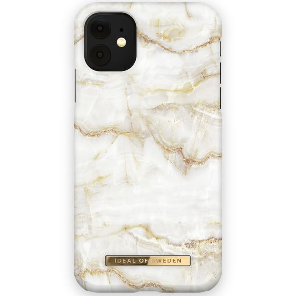 iDeal of Sweden Fashion Back Case für das iPhone 11 - Golden Pearl Marble