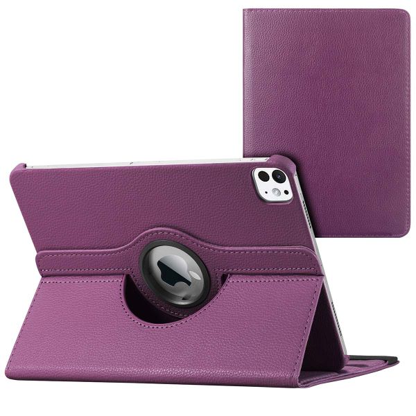 imoshion 360° drehbare Klapphülle Apple iPad Pro 12.9 (2022) / Pro 12.9 (2021) / Pro 12.9 (2020) - Violett