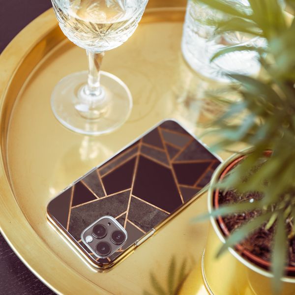 imoshion Design Hülle Samsung Galaxy A42 - Black Graphic