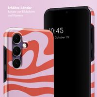 Selencia Vivid Back Cover Samsung Galaxy S24 FE - Dream Swirl Pink
