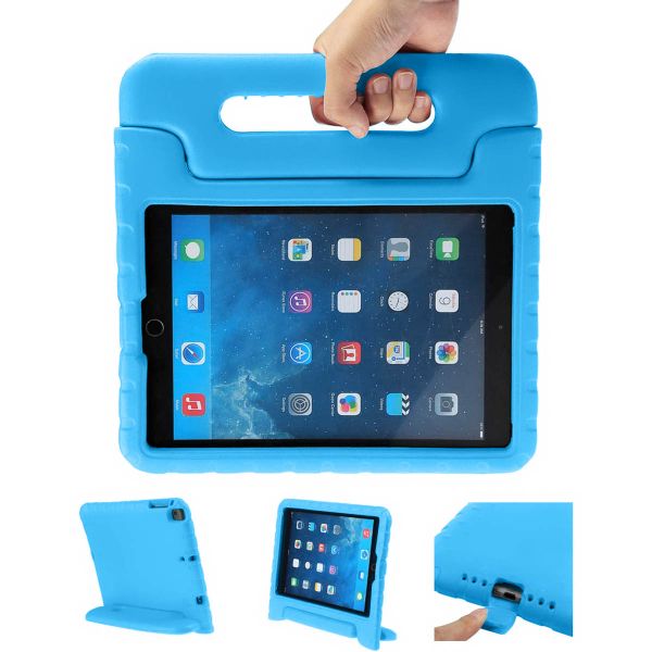 imoshion Schutzhülle mit Handgriff kindersicher Apple iPad 6 (2018) 9.7 Zoll / iPad 5 (2017) 9.7 Zoll - Blau