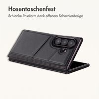 imoshion Kunstleder MagSafe Backcover mit Kartenfach Samsung Galaxy Z Fold 8 Ultra - Schwarz