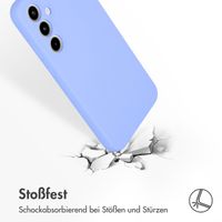 Accezz Liquid Silikoncase für das Samsung Galaxy A35 - Violett