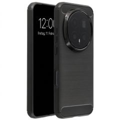imoshion Brushed Back Cover Honor Magic8 Pro - Schwarz