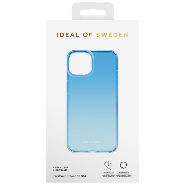 iDeal of Sweden Clear Case für das iPhone 14 - Light Blue