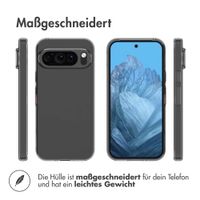 Accezz TPU Clear Cover für das Google Pixel 9 Pro XL - Transparent