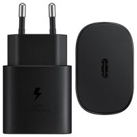 Samsung Original-Schnellladeadapter USB-C - Ladegerät - USB-C-Anschluss - 25 Watt - Schwarz