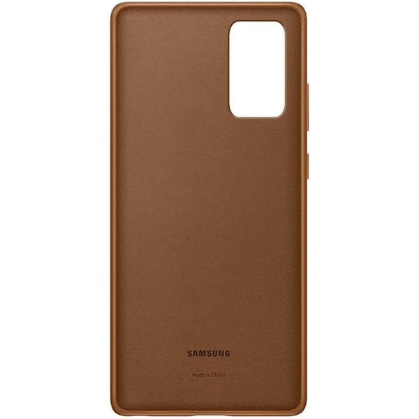 Samsung Original Leather Backcover für das Galaxy Note 20 - Braun