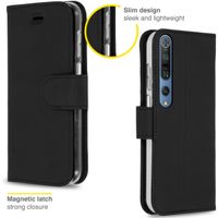 Accezz Wallet TPU Klapphülle Xiaomi Mi 10 (Pro) - Schwarz