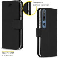 Accezz Wallet TPU Klapphülle für das Xiaomi Mi 10 (Pro) - Schwarz