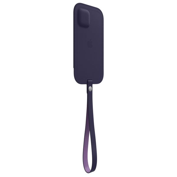 Apple Ledersleeve MagSafe für das Apple iPhone 12 Mini - Deep Violet