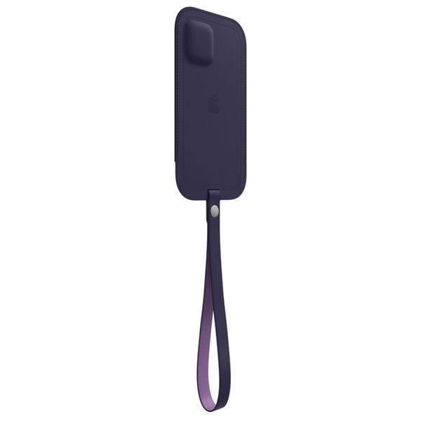 Apple Ledersleeve MagSafe für das iPhone 12 Mini - Deep Violet