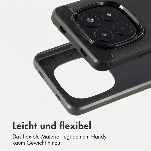 imoshion Brushed Back Cover Xiaomi Redmi Note 15 Pro (4G) - Schwarz