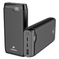 imoshion Powerbank - 27.000 mAh - Schnelles Aufladen und Power Delivery - 30W - Schwarz