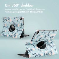 imoshion 360° drehbare Design Klapphülle Apple iPad Air 5 (2022) / Air 4 (2020) - Flowers