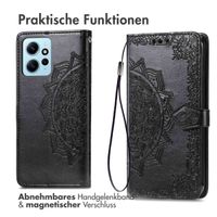 imoshion Mandala Klapphülle Xiaomi Redmi Note 12 (4G) - Schwarz