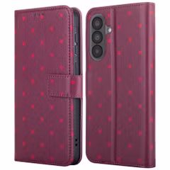 imoshion Design Klapphülle Samsung Galaxy A37 (5G) - Crush Check Coral Dust
