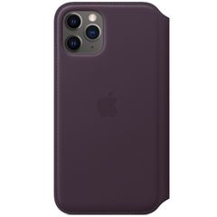 Apple Leather Folio Klapphülle Violett für das iPhone 11 Pro