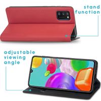 imoshion Slim Folio Klapphülle Samsung Galaxy A41 - Rot