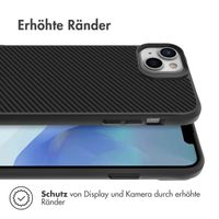 imoshion Rugged Hybrid Carbon Case für das Apple iPhone 14 - Schwarz