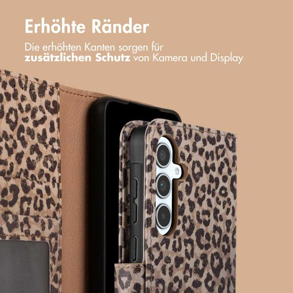 imoshion Design Klapphülle Samsung Galaxy A35 - Leopard Mood