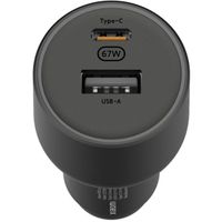 Xiaomi Originale Autoladegerät - Autoadapter - USB-A und USB-C Anschluss - 67 Watt - Schwarz