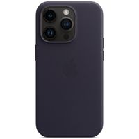 Apple Leder-Case MagSafe für das Apple iPhone 14 Pro - Ink