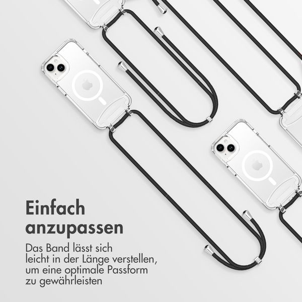 imoshion MagSafe Hülle mit abnehmbarem Band für das iPhone 14 - Transparent