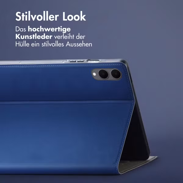 Accezz Classic Klapphülle Samsung Galaxy Tab S11 Ultra - Dunkelblau