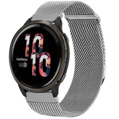 imoshion Magnetisches Milanaise Armband -   Universelle 22 mm Anschluss - Größe S - Silber