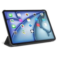 Decoded Textured Sillicon Slim Cover für das iPad Air 13 Zoll (2024) M2 - Charcoal