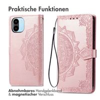 imoshion Mandala Klapphülle Xiaomi Redmi A1 / A2 - Rosé gold