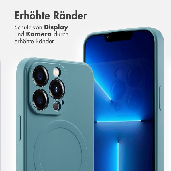 imoshion Color Back Cover mit MagSafe Apple iPhone 13 Pro - Smoke Green