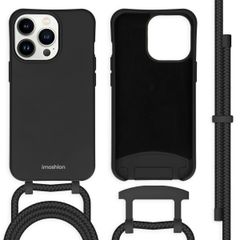 imoshion Color Backcover mit abtrennbarem Band Apple iPhone 13 Pro - Schwarz